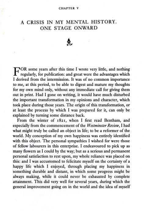 John Stuart Mill - 'Autobiography (1873)