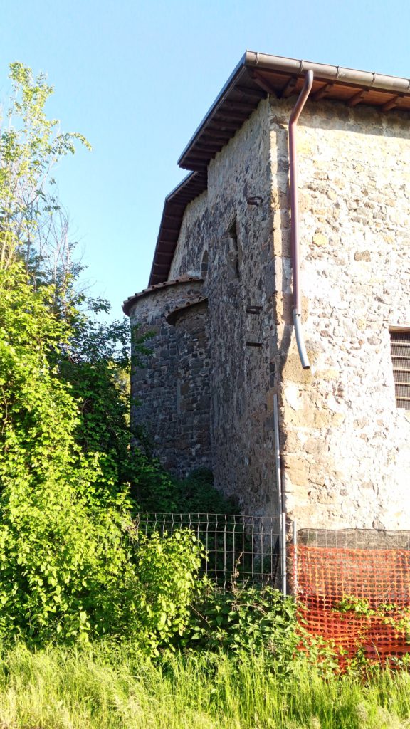 Image 13. Exterior of Santa Maria di Foro Cassio, as seen in 2017. ©2017 Daniela Giosuè