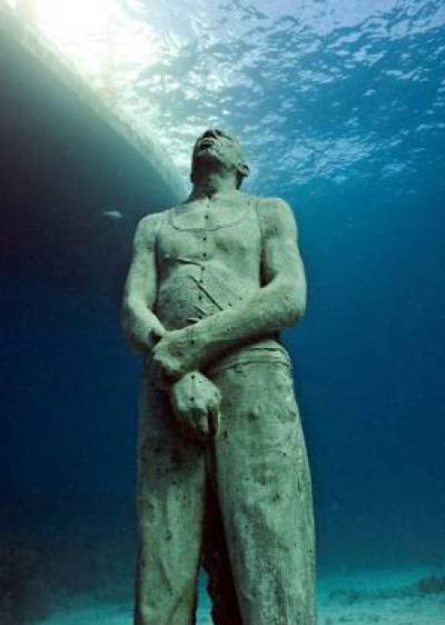 Subaquatic Sculpture Museum, Cancun, Mexico