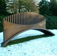 Yorkshire Sculpture Park in winter