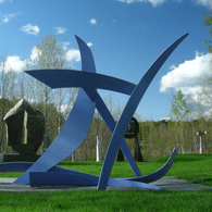 West Branch Sculpture Park, Stowe, VT, USA